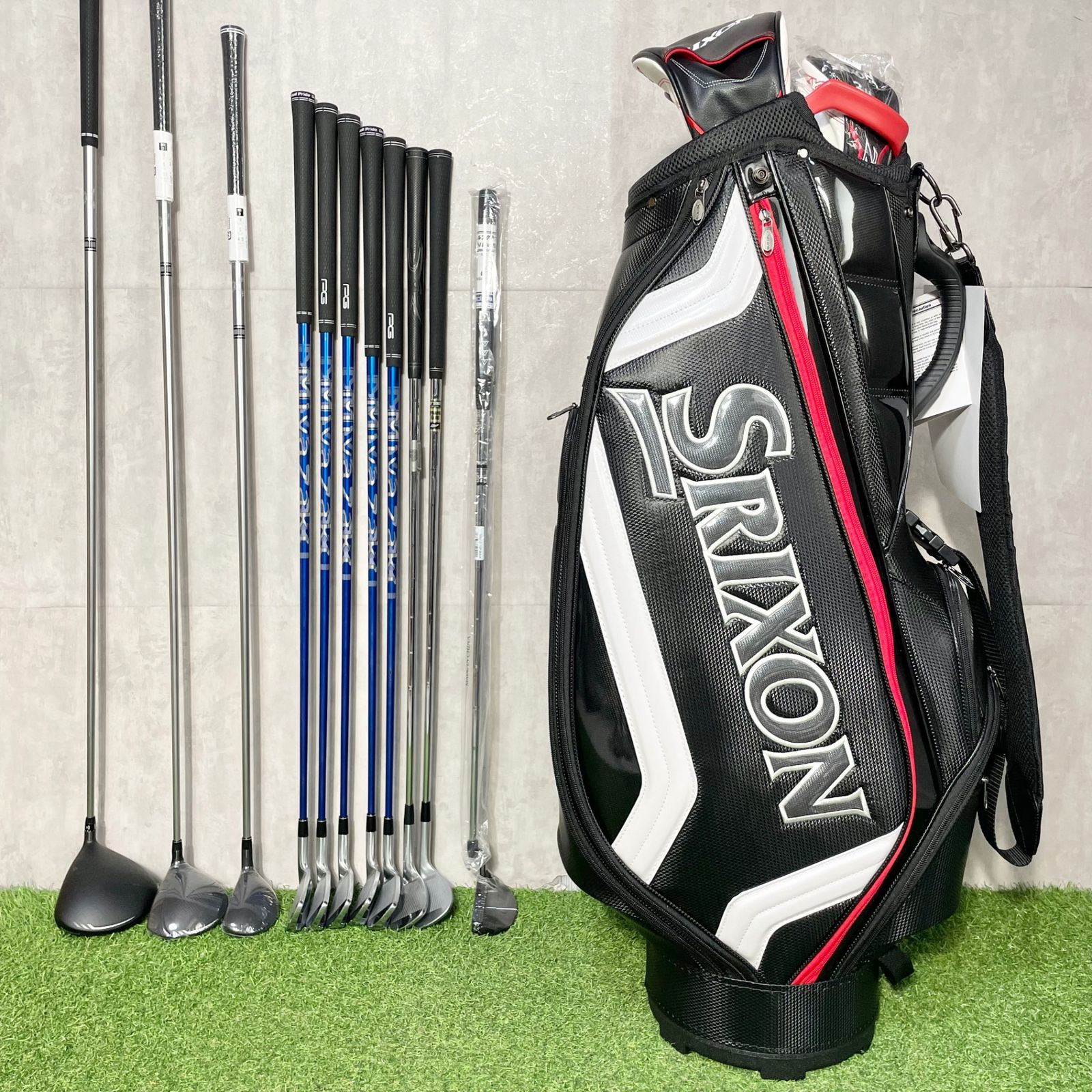 貴重レフティ！バッグ新品！3W3U新品！】SRIXON ZX7 MKⅡZ585 ゴルフ