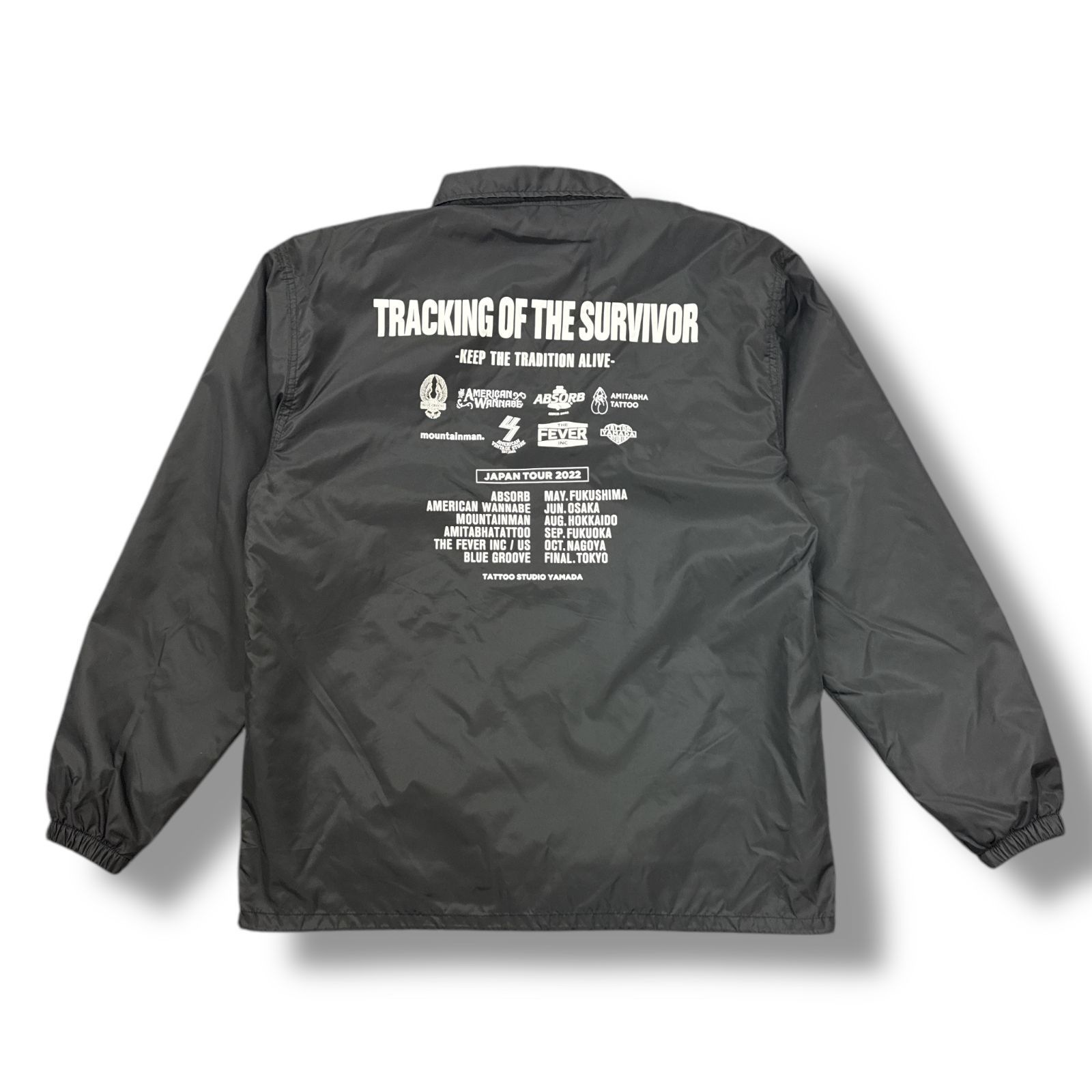 TATTOO STUDIO YAMADA コーチジャケット ナイロンジャケット 山田蓮