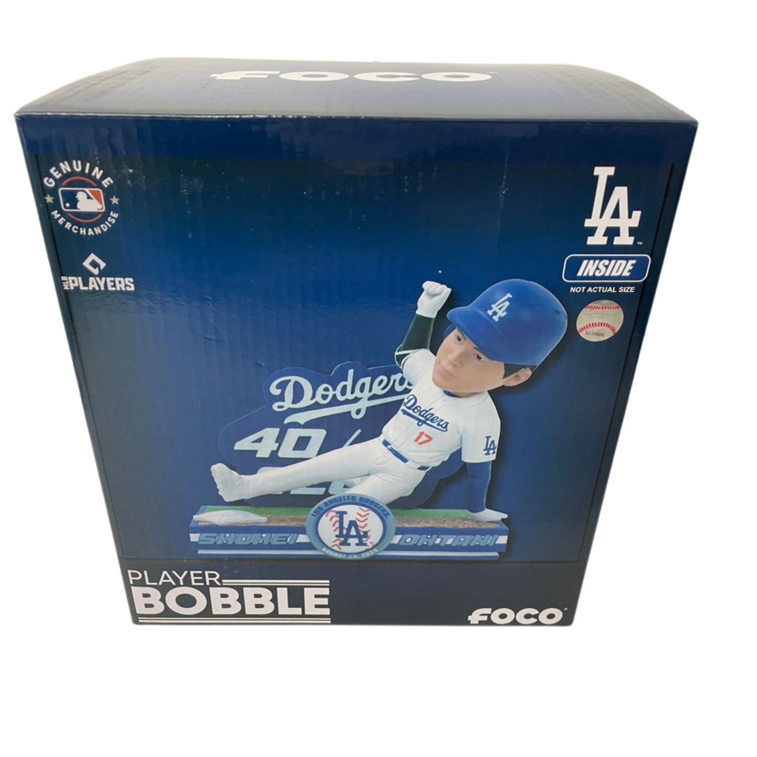 大谷翔平選手 ロサンゼルス ドジャース 40-40クラブ スライディング