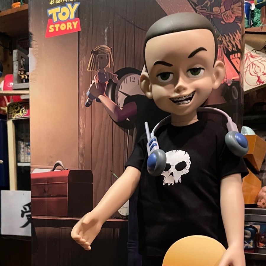 HEROCROSS 限定版 トイ・ストーリー シドフィギュア60cm - メルカリ