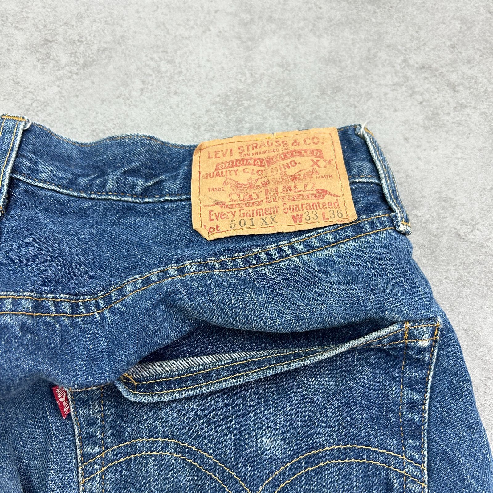 Levi's リーバイス 501XX ビッグE 赤耳 刻印555 バレンシア工場 復刻