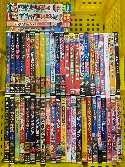 15 子供向け アニメ DVD まとめて 50本以上 セット のりもの キッズ
