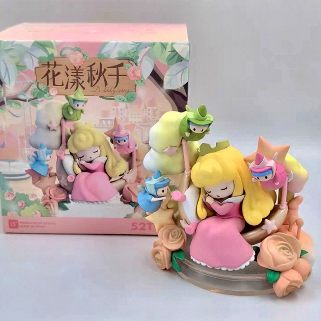 海外 限定 被りなし6種セット ディズニー 公式 プリンセス D-baby