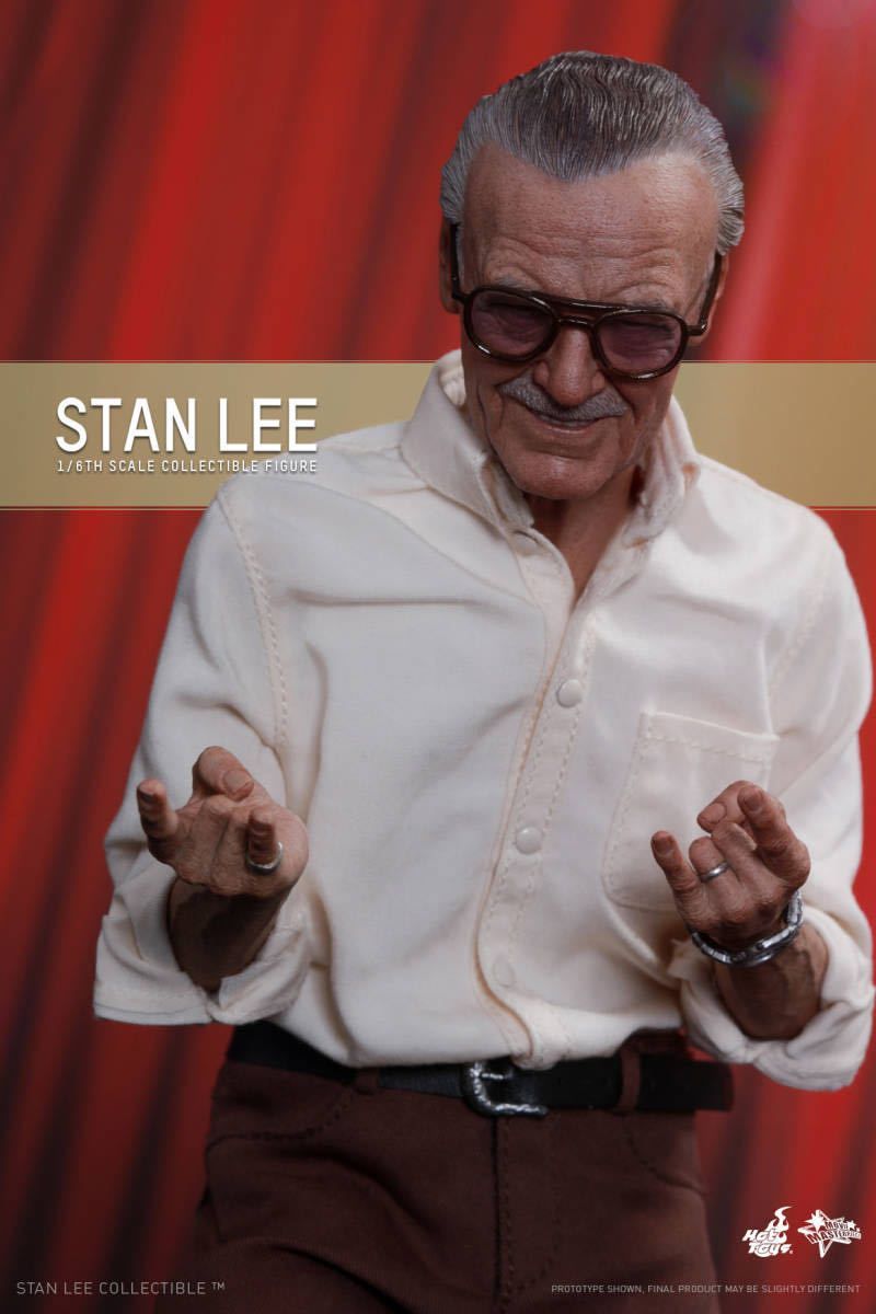 ホットトイズ 1/6 スタン・リー マーベル 未開封新品 MMS327 Stan Lee