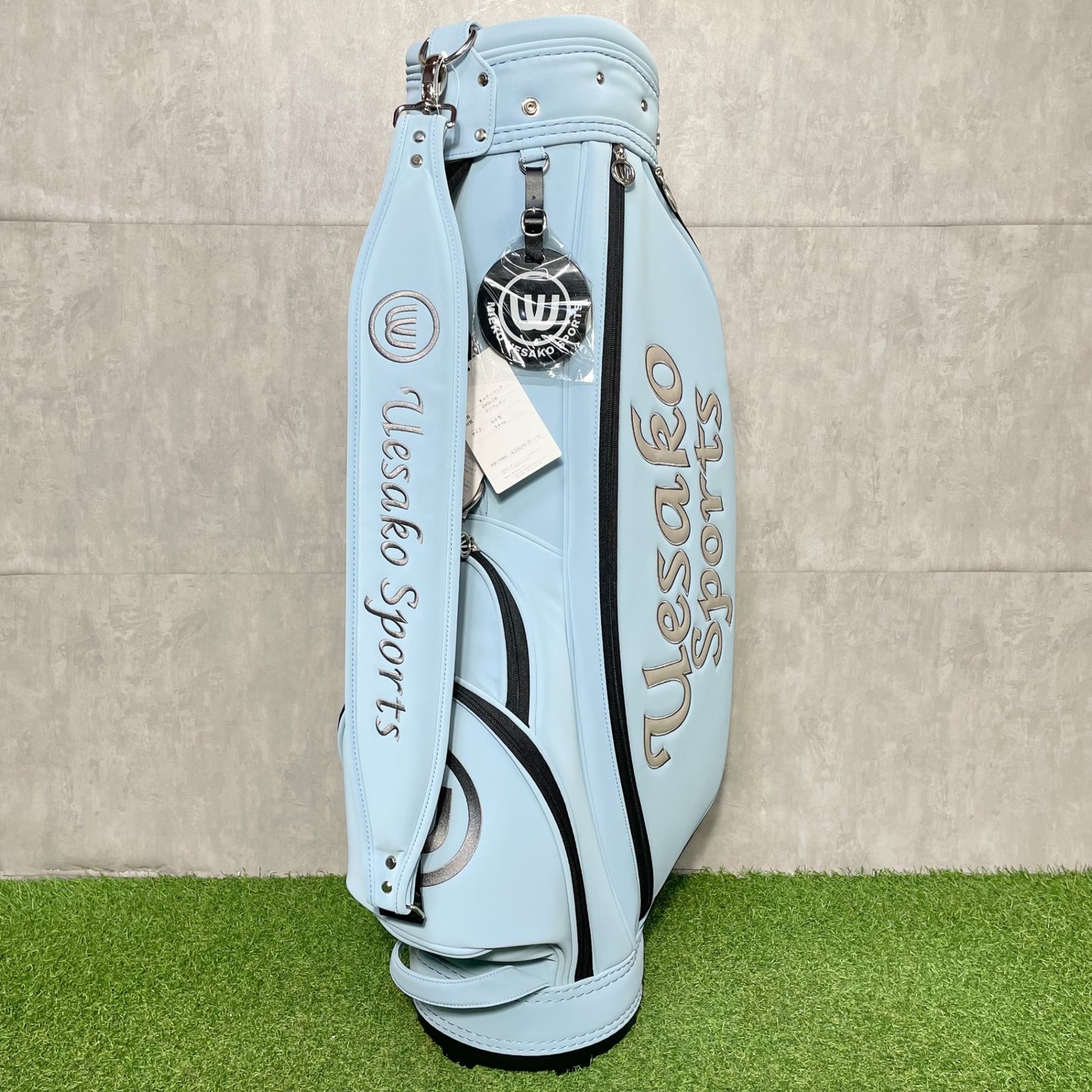 新品】MIEKO UESAKO ミエコウエサコ キャディバッグ ゴルフバッグ