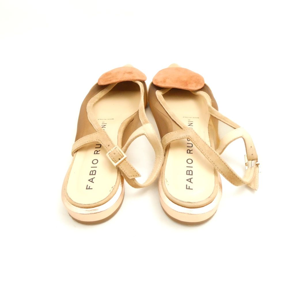 FABIO RUSCONI ファビオルスコーニ ミュール 37 23.5～24cm サンダル