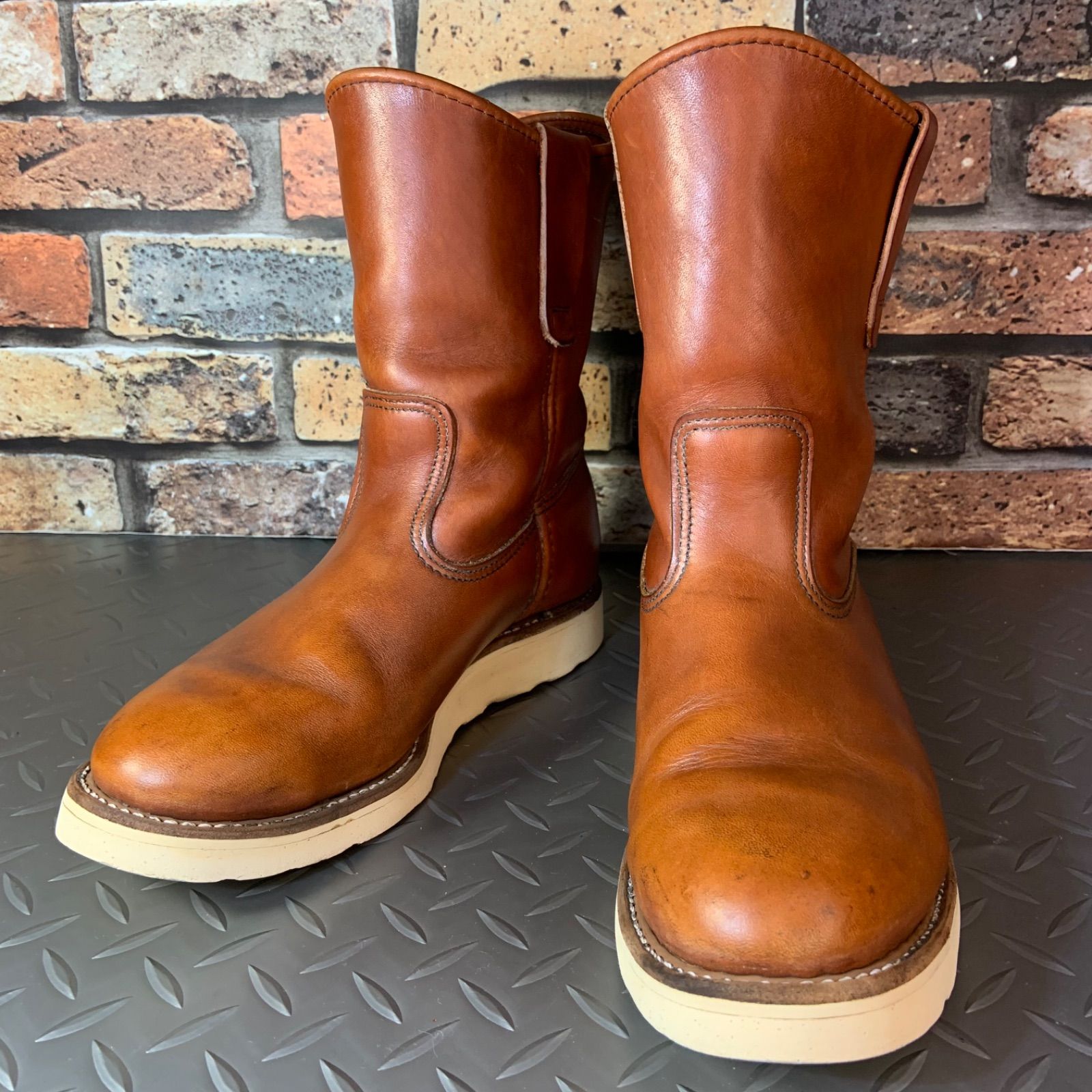 ☆REDWING 866 ペコスブーツ ヴィンテージ 1988年製 US7D 25㎝ (25A6
