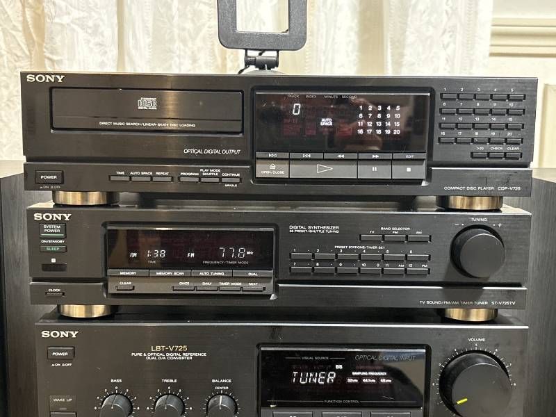 SONY Liberty リバティ システムコンポ LBT-V725 ST-V725TV SEQ-V725
