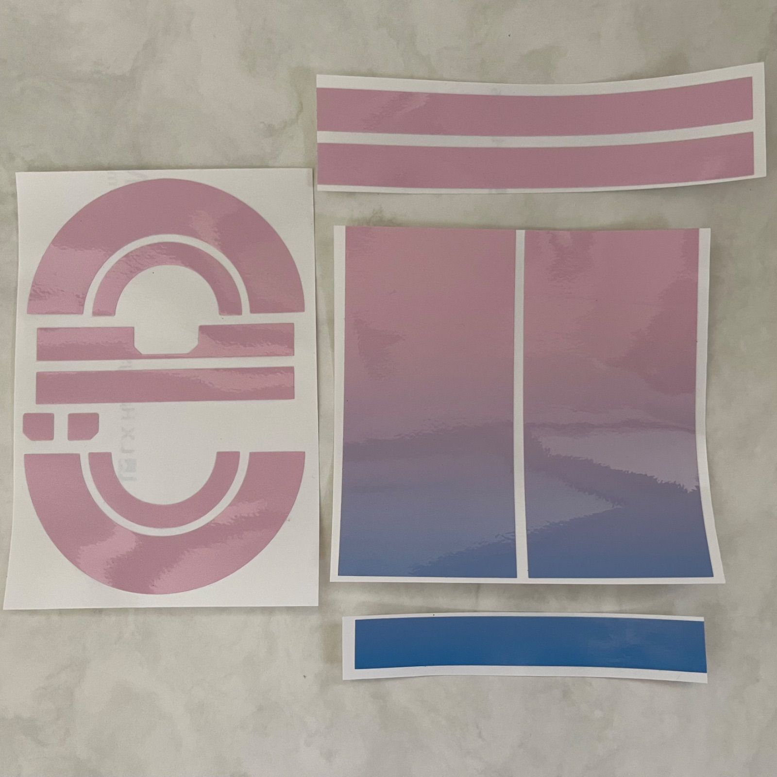 SEVENTEEN セブチ carat棒 カラット棒 ペンライト ステッカー デコ