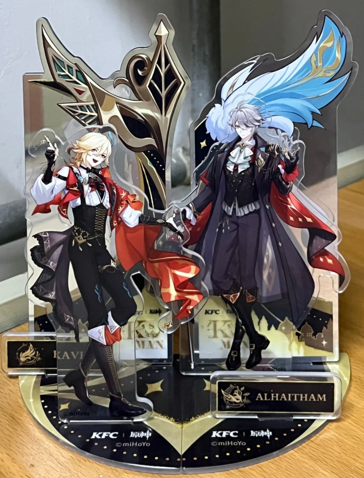 原神】カーヴェ アルハイゼン アクリルスタンド ケンタッキーコラボ