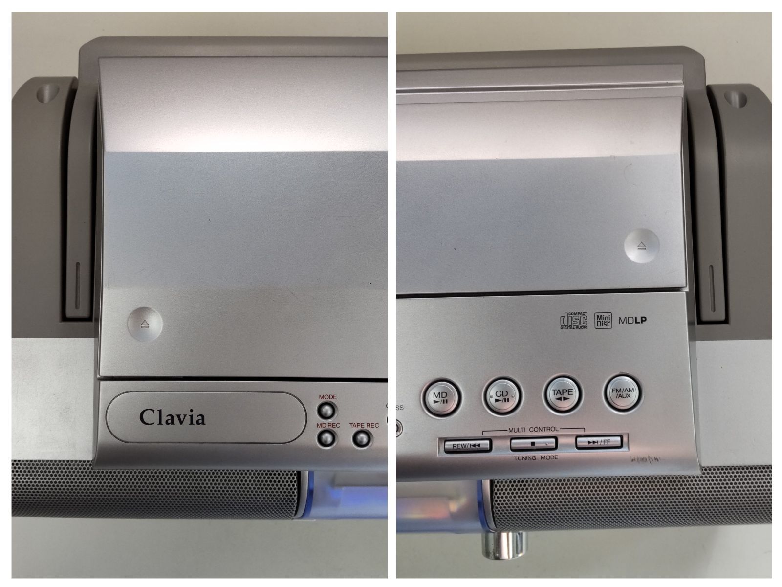 VICTOR ビクター CD MD ラジカセ Clavia クラビア RC-L1MD-S 2005年製