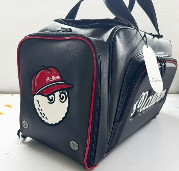 マルボンゴルフ Malbon Golf 新作 大容量ボストンバッグ✨ 高級感