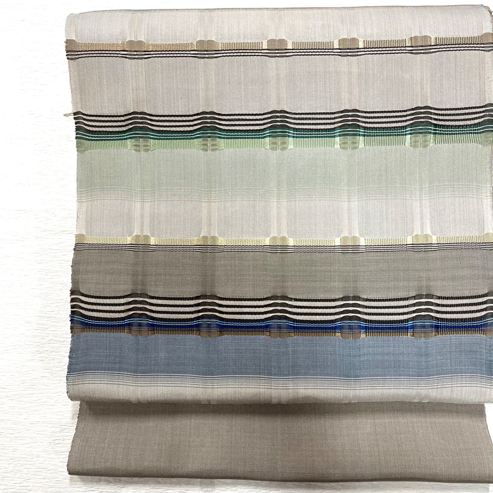 吉野間道 九寸 名古屋帯 手織り 草木染 藤山千春 0061 - メルカリ