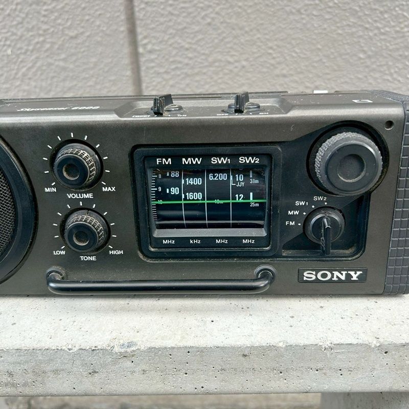 ジャンクSONY 4バンドBCLラジオ スカイセンサー ベスト ICF-6000