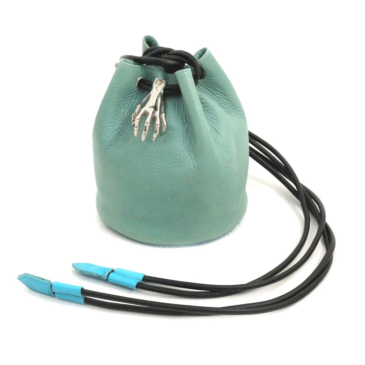 hazama ハザマ 2020SS 惹きずり込まれる運命のレザー巾着 - メルカリ