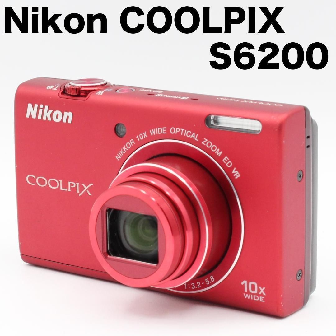 Nikon COOLPIX S8200 レッド【ジャンク】 Used Nikon Coolpix S8200