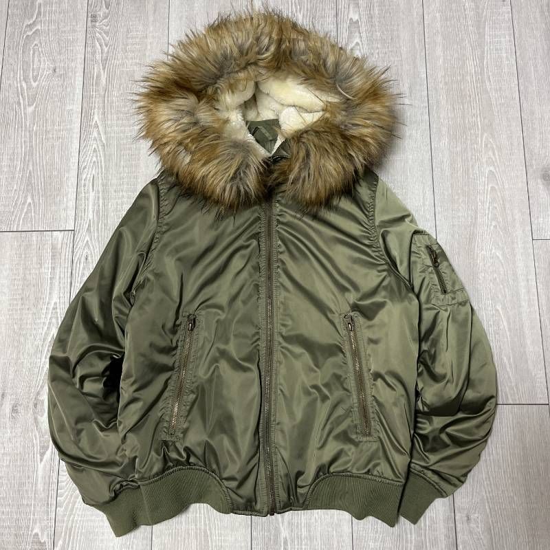 平成archive furjacket n2b ma-1 y2k grunge短丈archive furjacket n2b