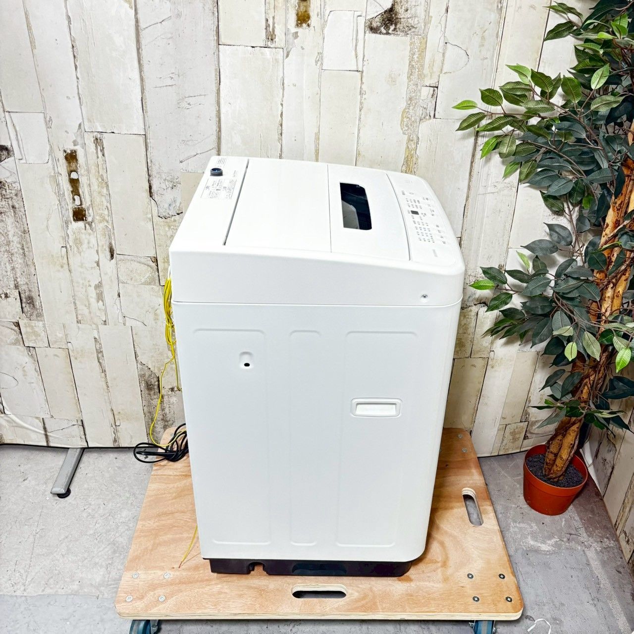 大阪京都限定 2024年製 アイリスオーヤマ 縦型自動洗濯機 IAW-T504