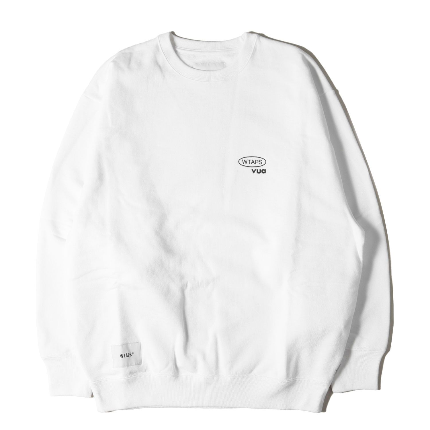 WTAPS ダブルタップス スウェット ホワイト 白 サイズ:L | 23AW ロゴ