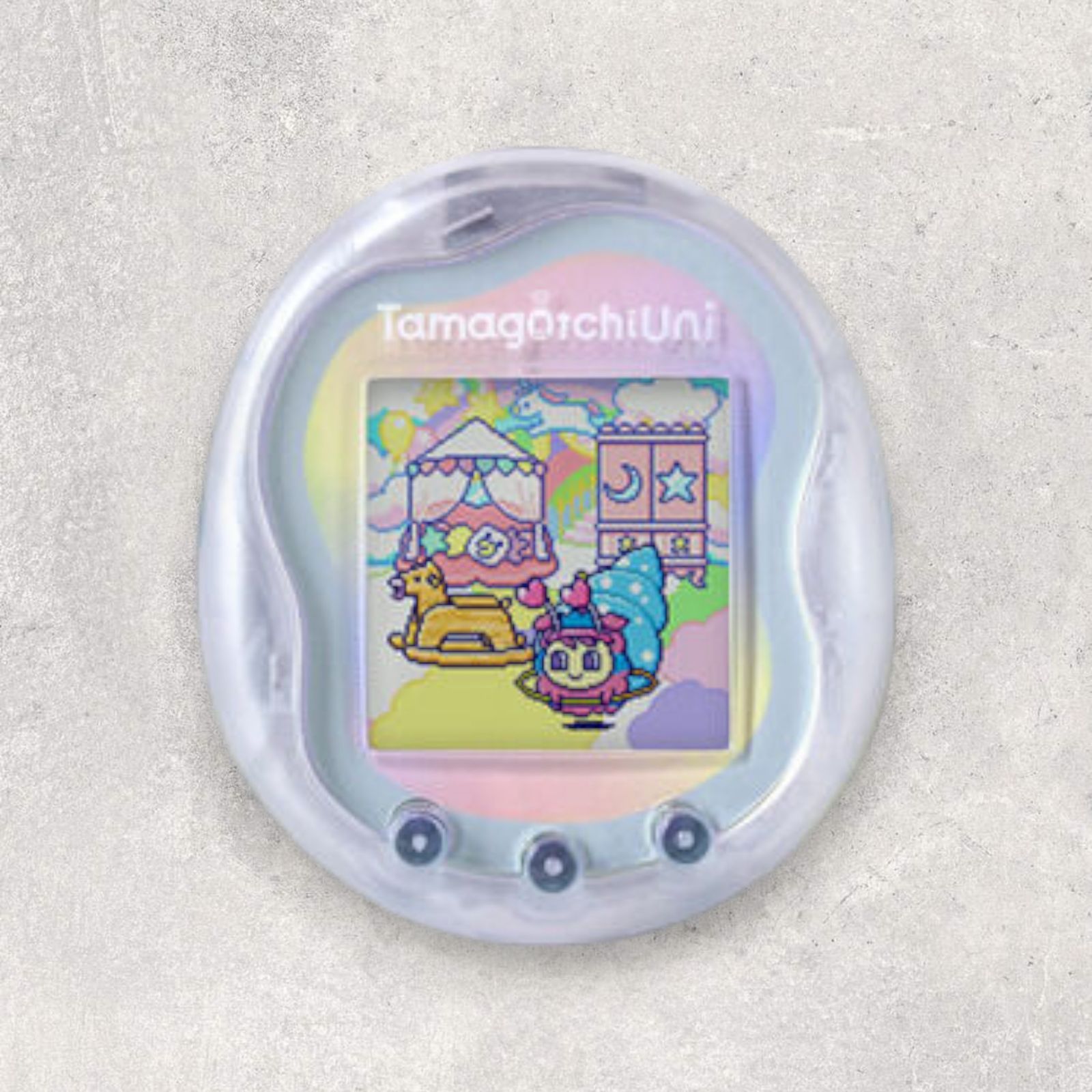 バンダイ Tamagotchi Uni プリズムホワイト Wi-Fi 日本おもちゃ大賞