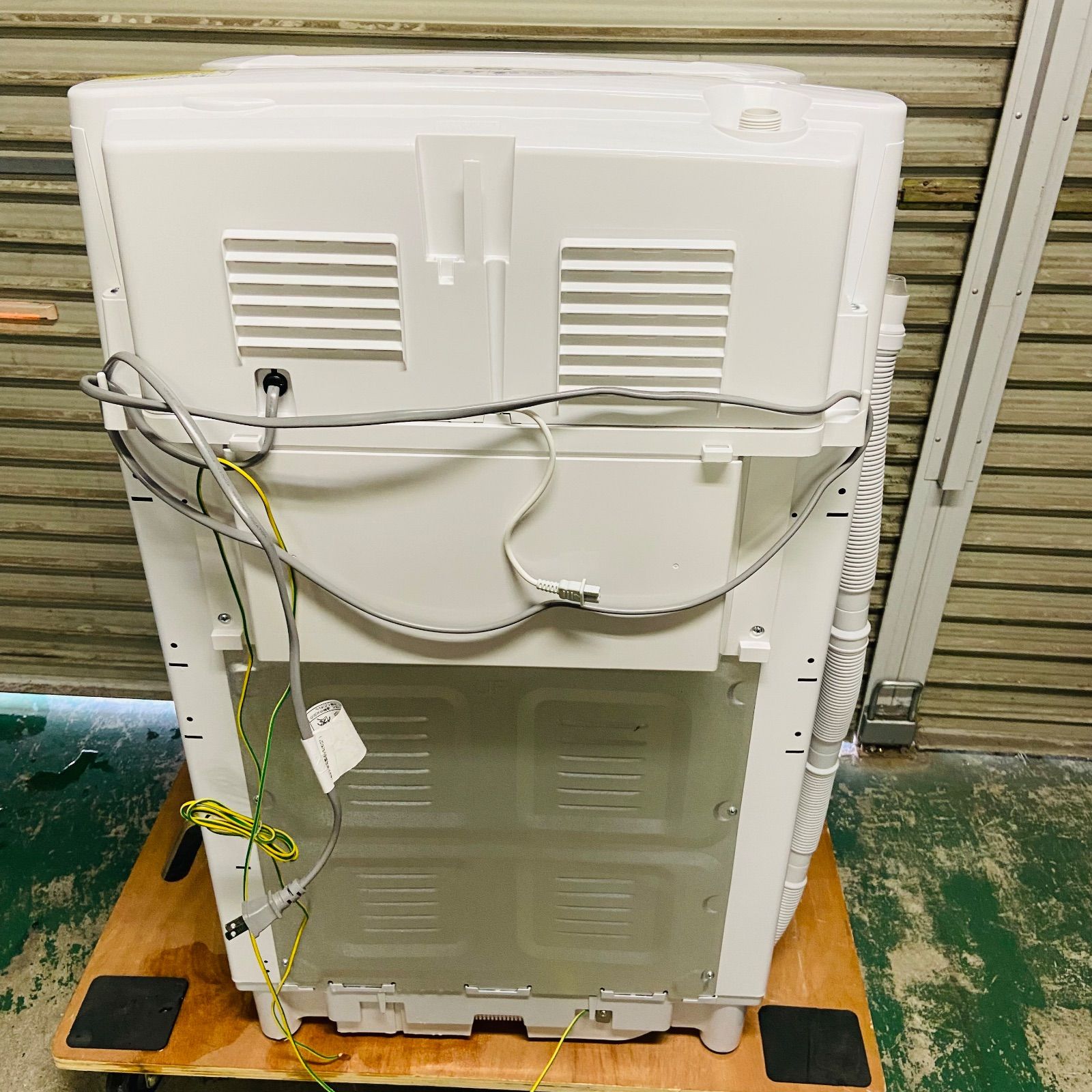 12r9.美品 SHARP シャープ 8kg 洗濯乾燥機 ES-TX8G-W 2023年製 - メルカリ