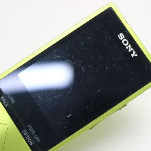 良品中古 NW-A25 ライムイエロー 即日発送 オーディオプレイヤー SONY
