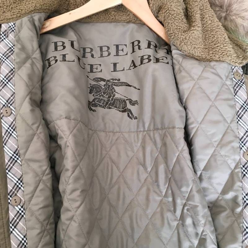 美品 BURBERRY BLUE LABELバーバリーブルーレーベル ライナー付き