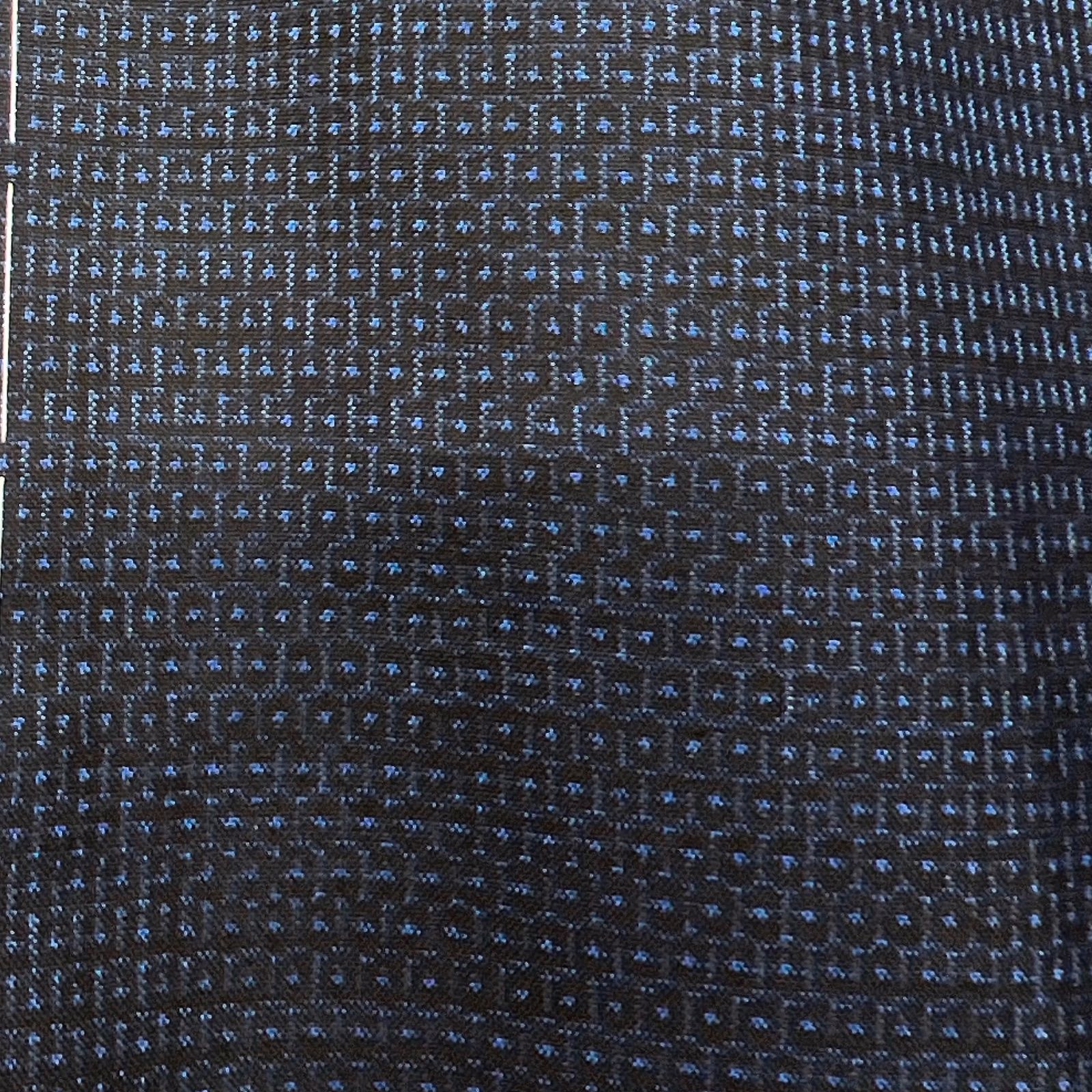 未着用 メンズ着物 大島紬 アンサンブル ブルー 着物 124b d ms - メルカリ