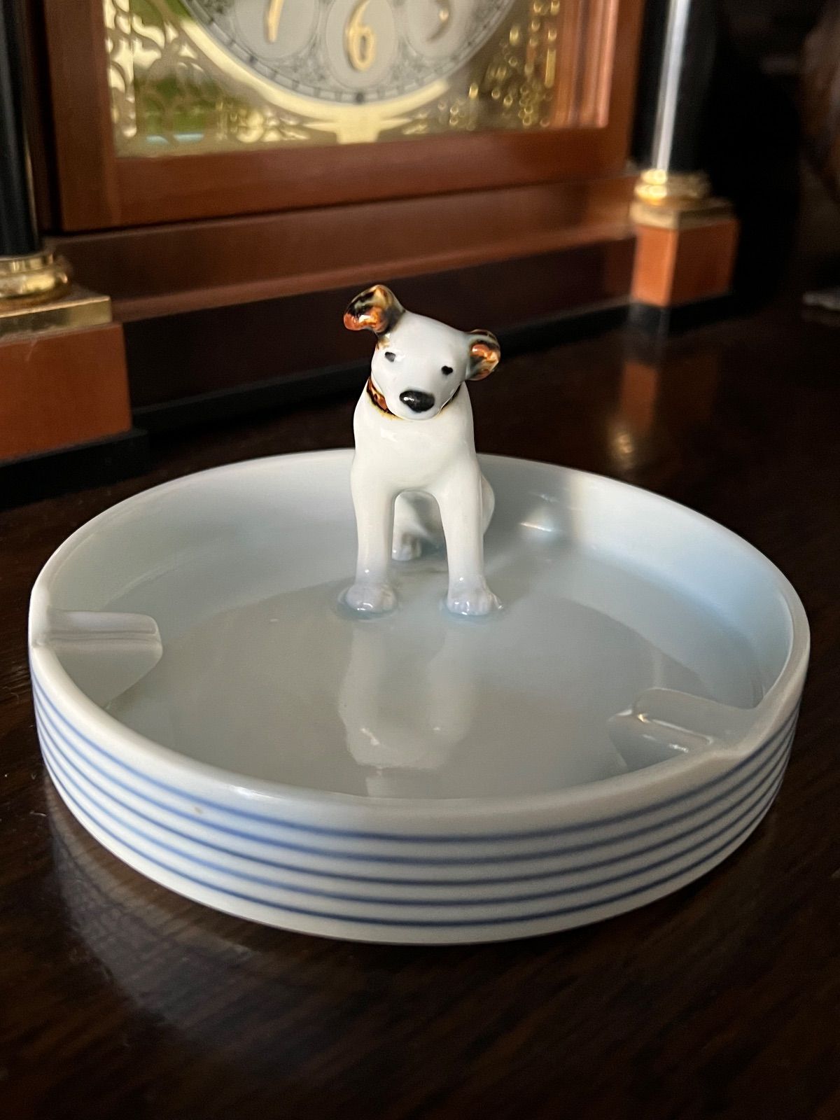 ニッパー犬 灰皿 ニッパー犬の灰皿 外箱付き | ブリキのおもちゃ