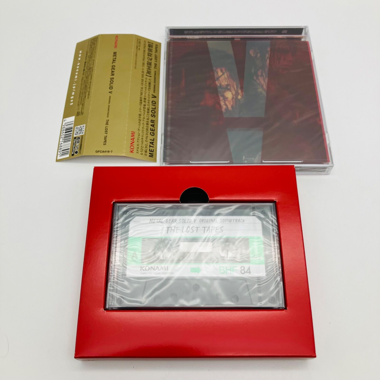 未開封 CD カセットテープ METAL GEAR SOLID V メタルギアソリッド