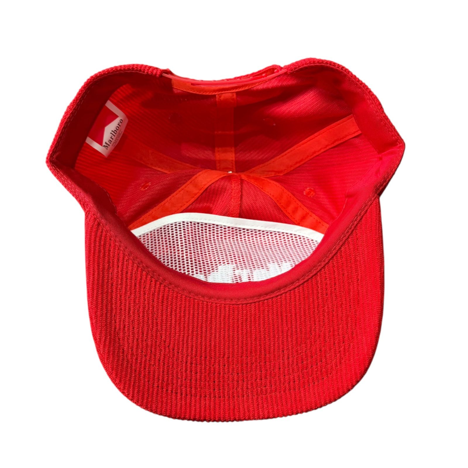 Marlboro Logo Embroidery Corduroy Cap Trucker Cap マールボロ