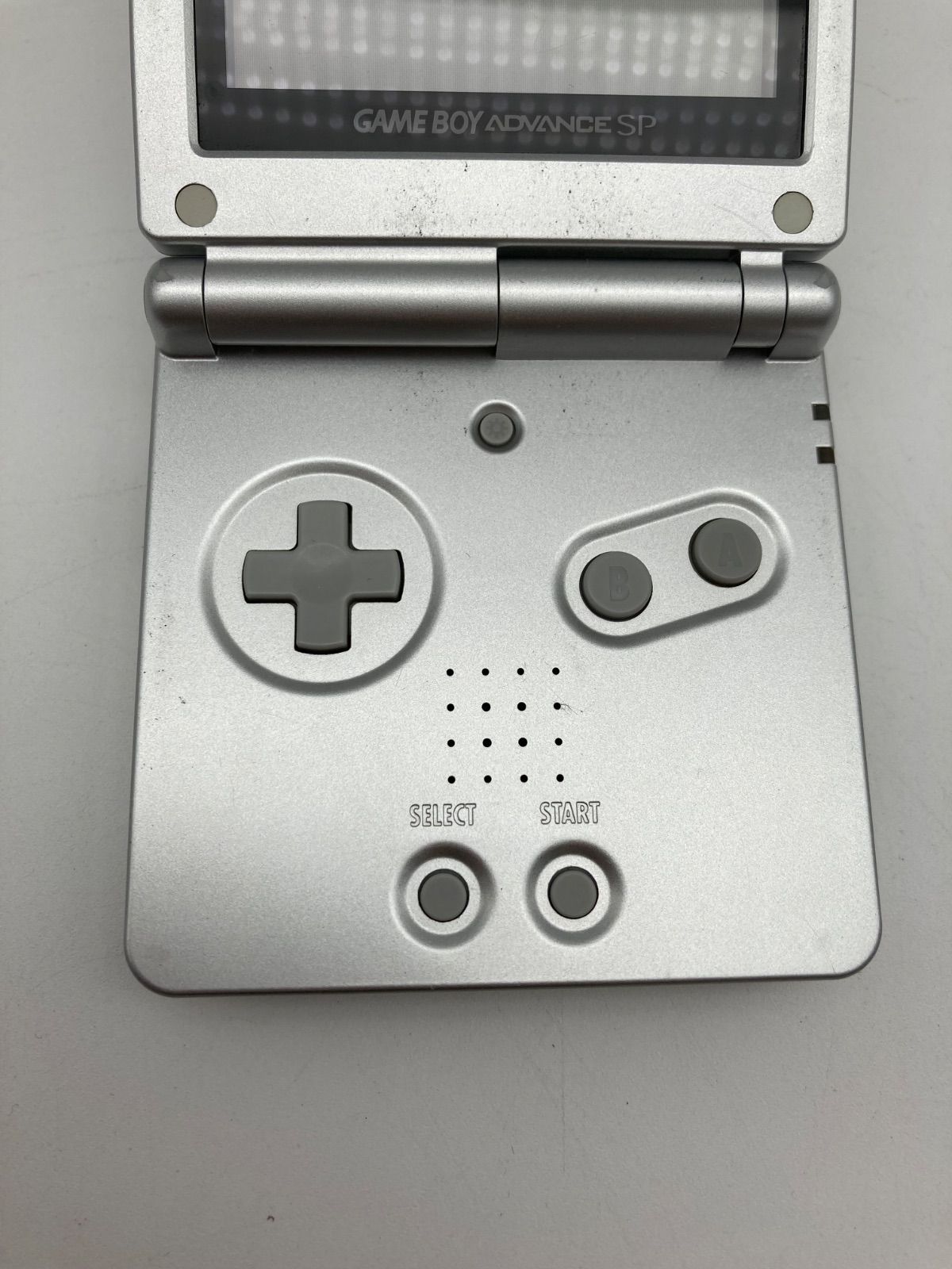 任天堂 Nintendo ゲームボーイアドバンスSP 本体 プラチナシルバー