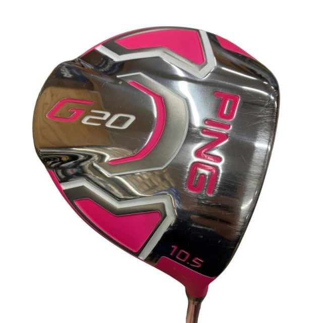 中古】 ピン G20(ピンク) 10.5° ドライバー DR リシャフト (フレックス