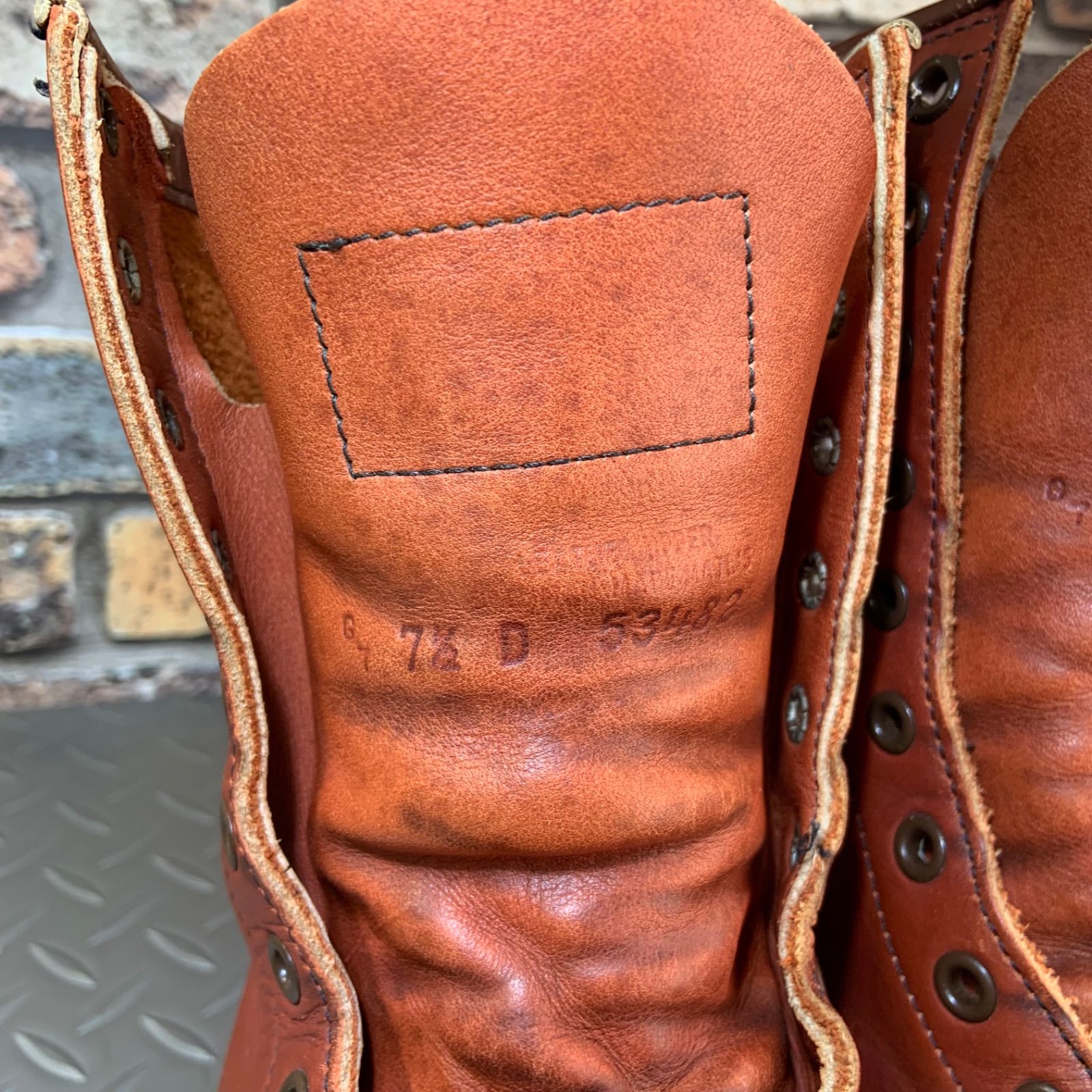 ☆REDWING 877 8-inch Classic Moc 四角犬タグ 1997年製 US7.5D JP25.5