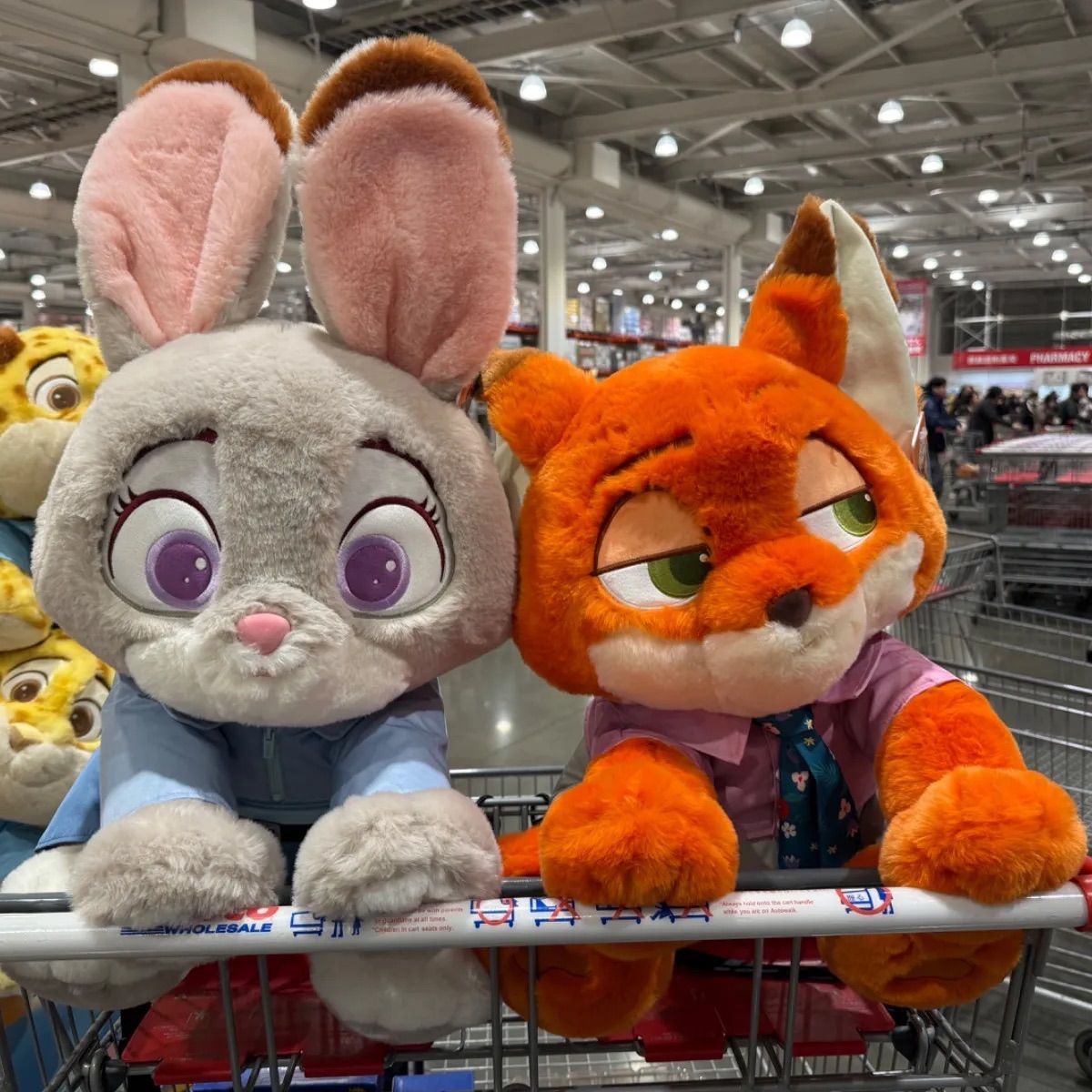 ズートピア2 ジュディ ニック ぬいぐるみ コストコ 3体セット 特大