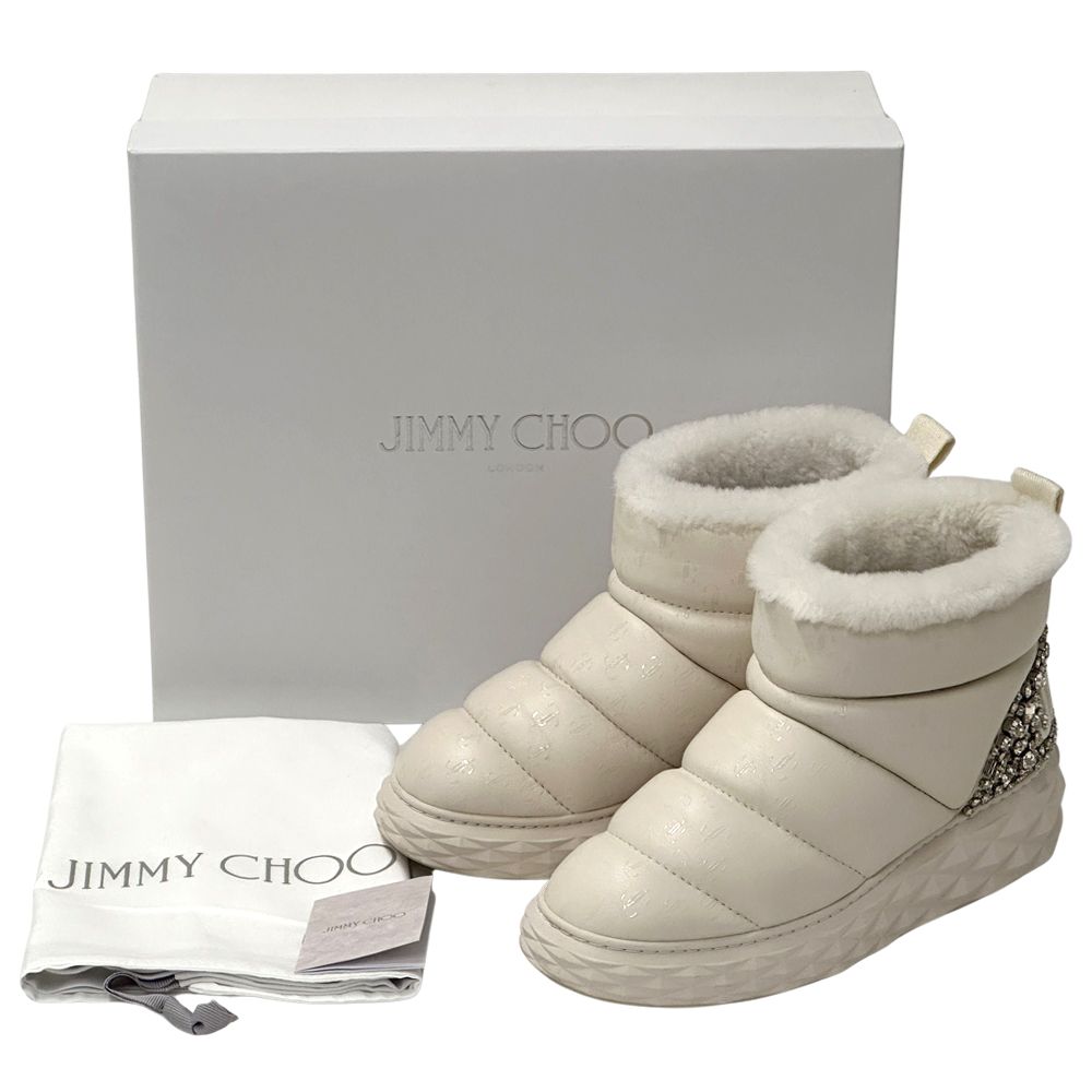 ジミーチュウ JIMMY CHOO ブーツ レディース ブランド レザー ウール