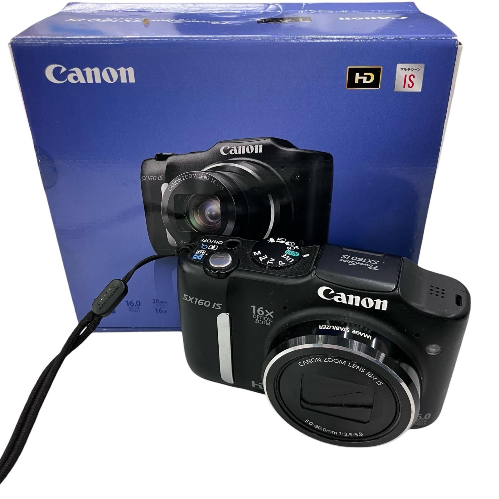 186000 動作未確認 canon キャノン パワーショット SX160 IS デジカメ