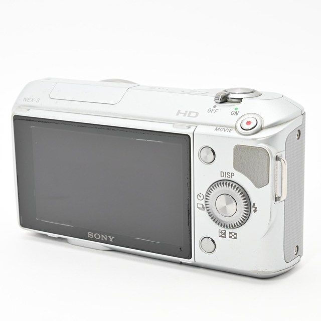 RN03】SONY NEX-3 デジカメ 本体 シルバー RN03】SONY NEX-3 デジカメ
