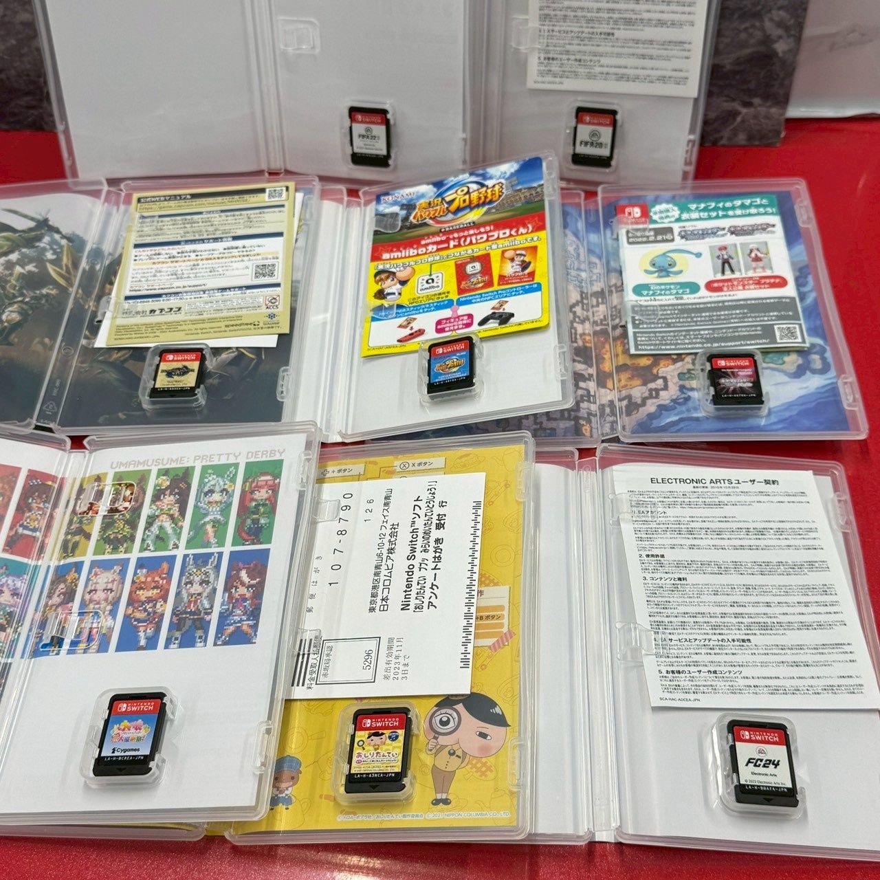 □任天堂NintendoSwitchソフト8点セットまとめ売りニンテンドー