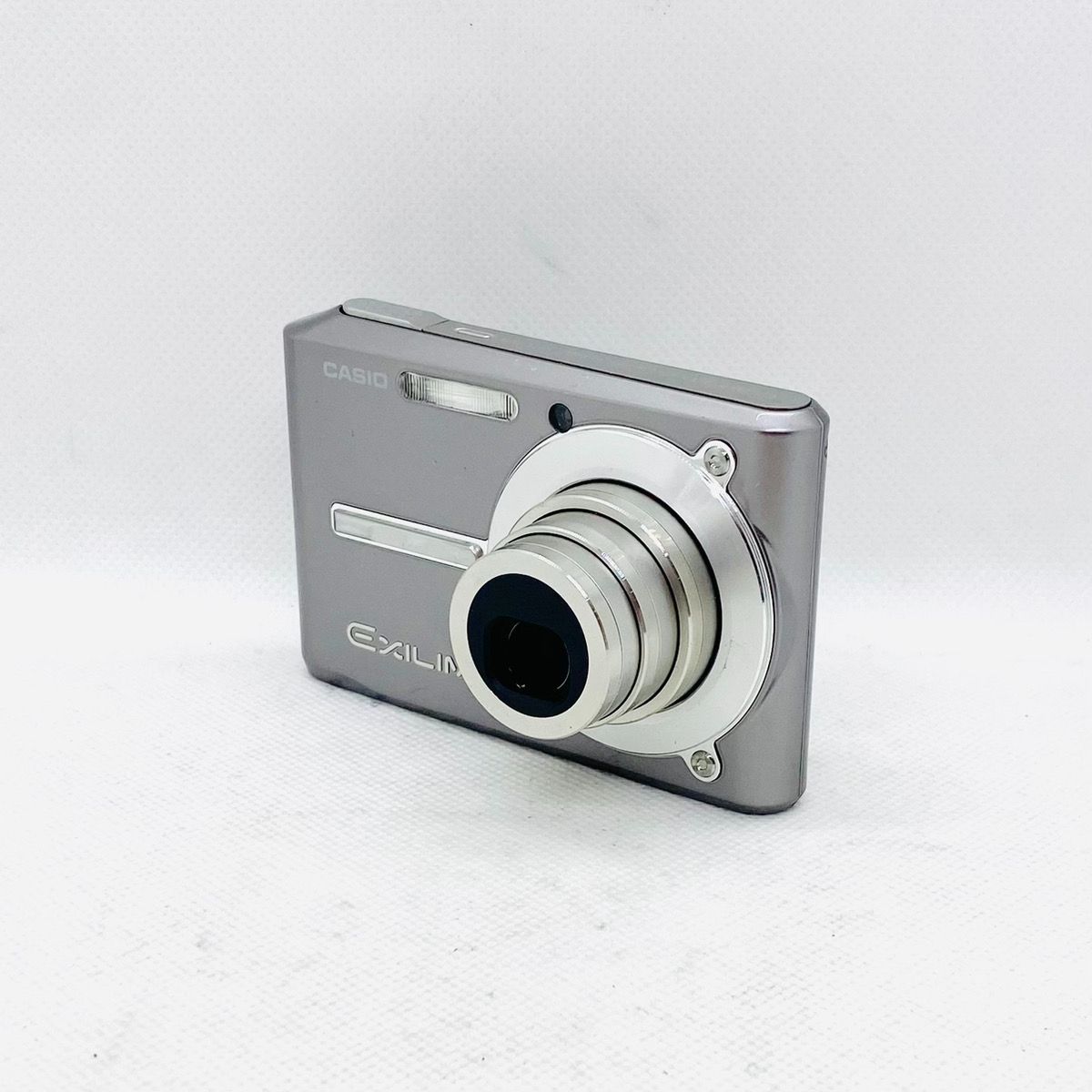簡易動作確認済】CASIO EXILIM コンデジ EX-S500 シルバー 簡易動作