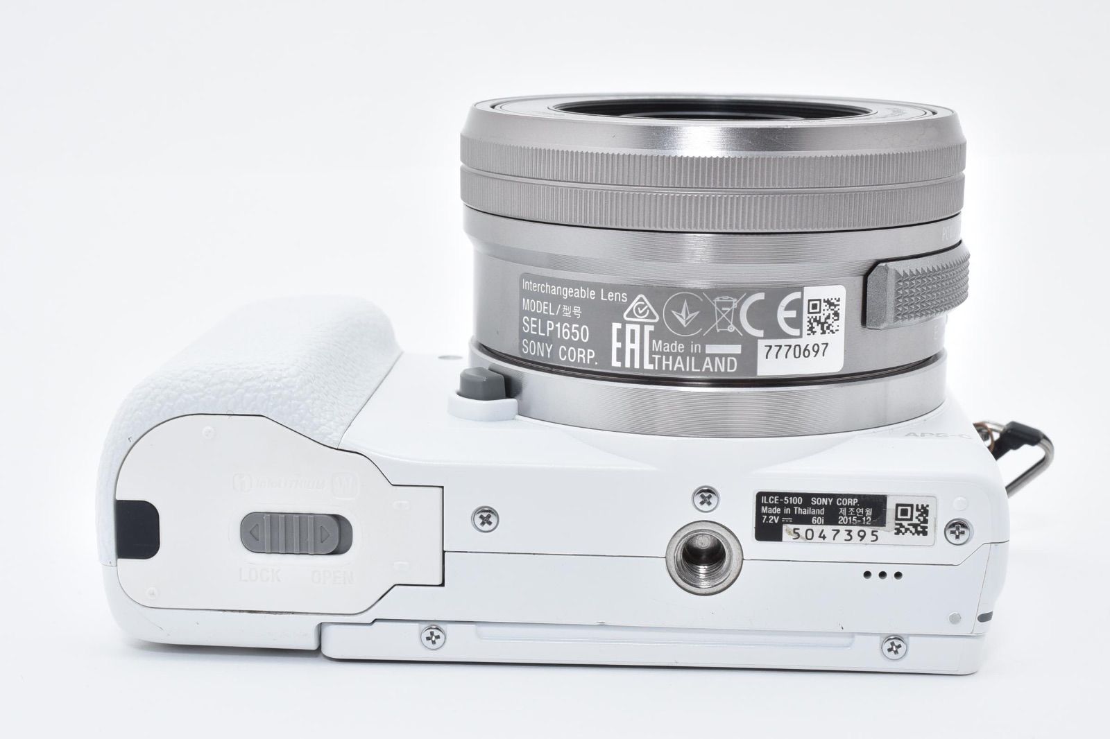 ソニー SONY a5100 ILCE-5100 パワーズームキット ショット数1196回