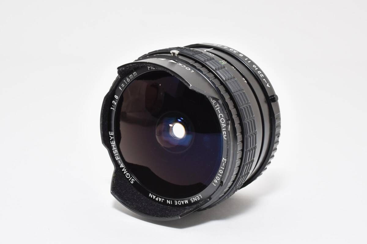 ☆美品☆ シグマ SIGMA FISHEYE 16M F2.8 PENTAX Kマウント 希少 単