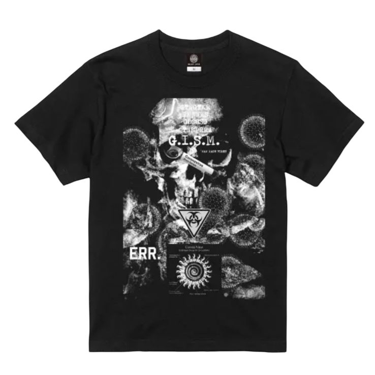 G.I.S.M.（ギズム） G.I.S.M._CORONA T SHIRT バンドT Tシャツ
