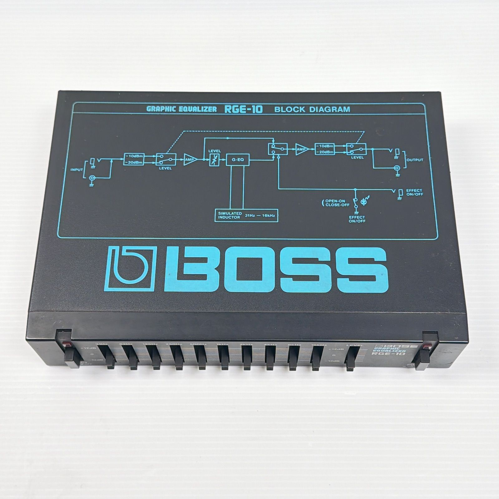 美品 BOSS RGE-10 グラフィックイコライザー BOSS GRAPHIC EQUALIZER