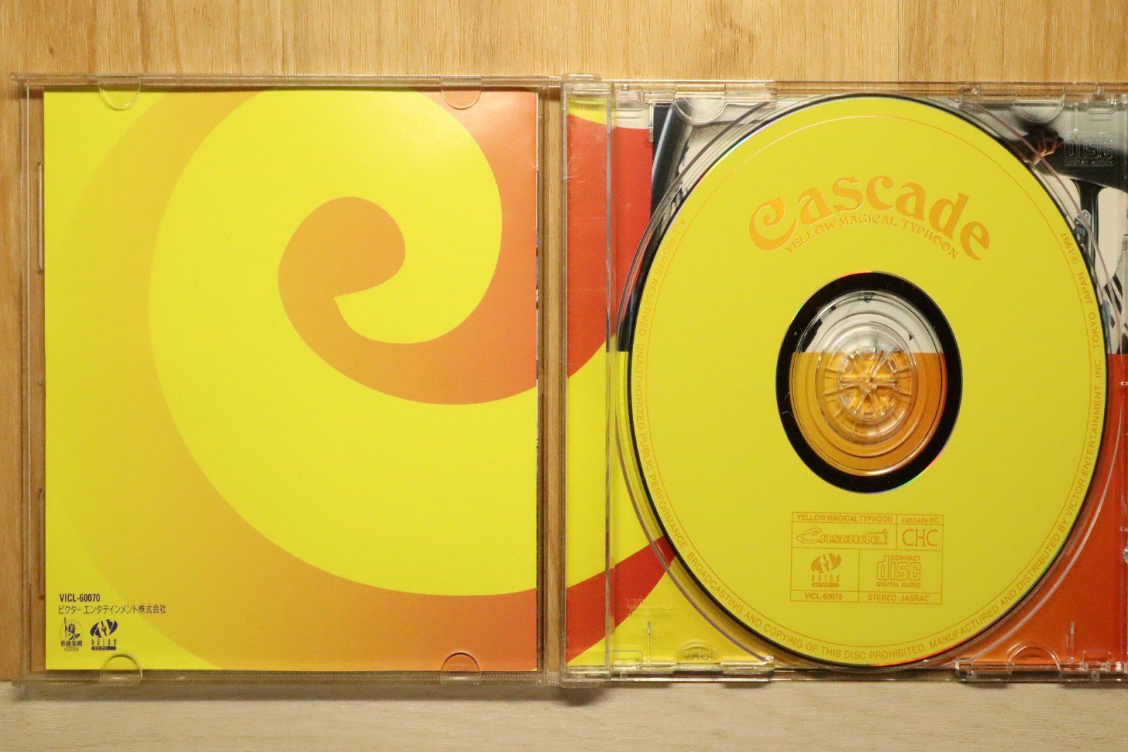 国内盤CD☆CASCADE/CASCADE□ YELLOW MAGICAL TYPHOON 【VICL60070