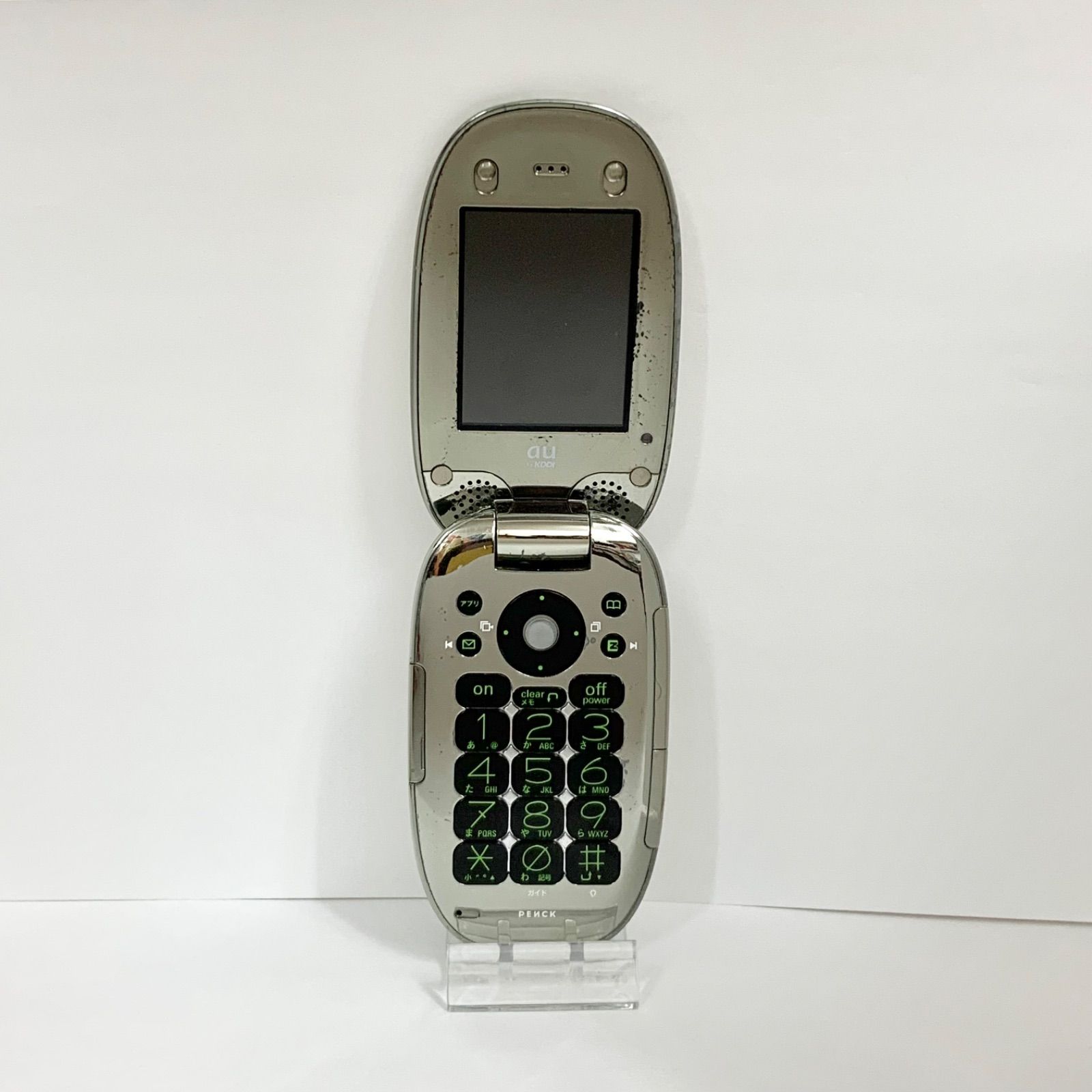 初期化済み】au Design project PENC W31H ペンク デザイン携帯 本体