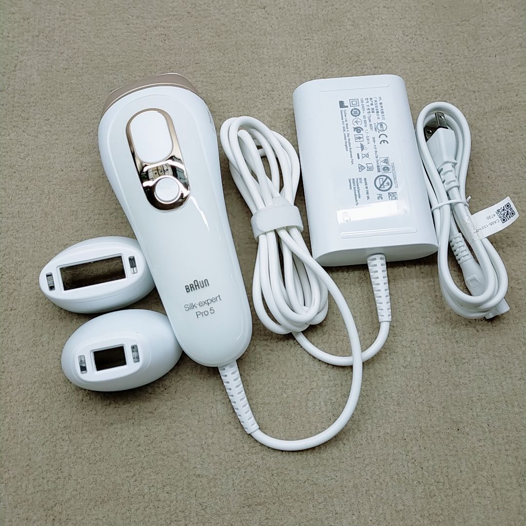 ほぼ未使用??アタッチメント3つ付き》 ブラウンシルクエキスパート