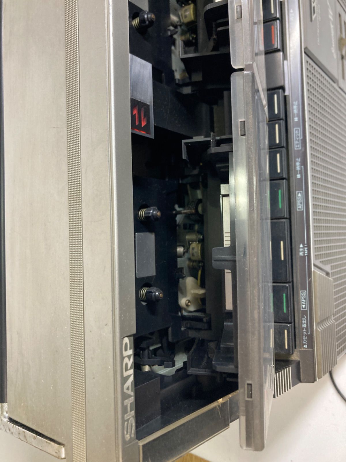 希少名機】ジャンク扱い SHARP GF-808 Searcher-W ラジカセ シャープ