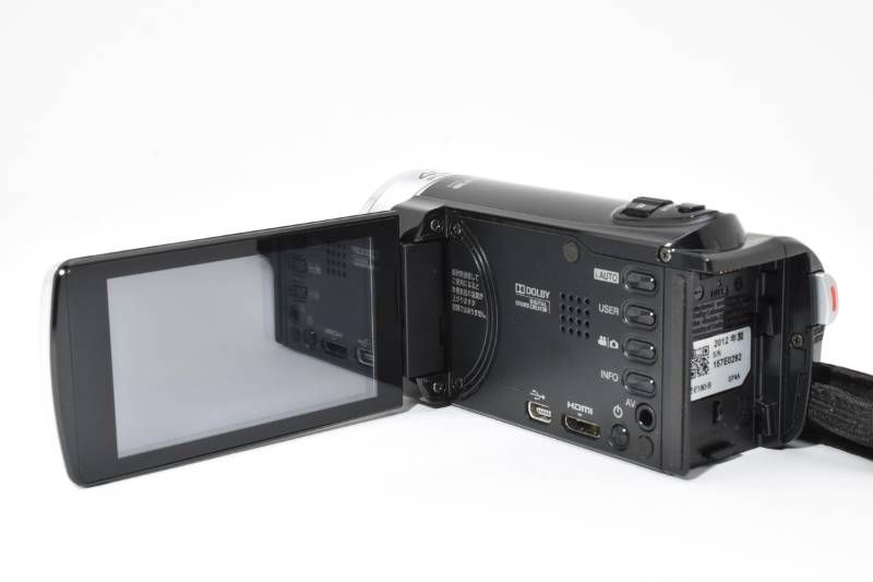 実用光学美品 箱あり】JVC Everio GZ-E180 黒 ブラック ビデオカメラ