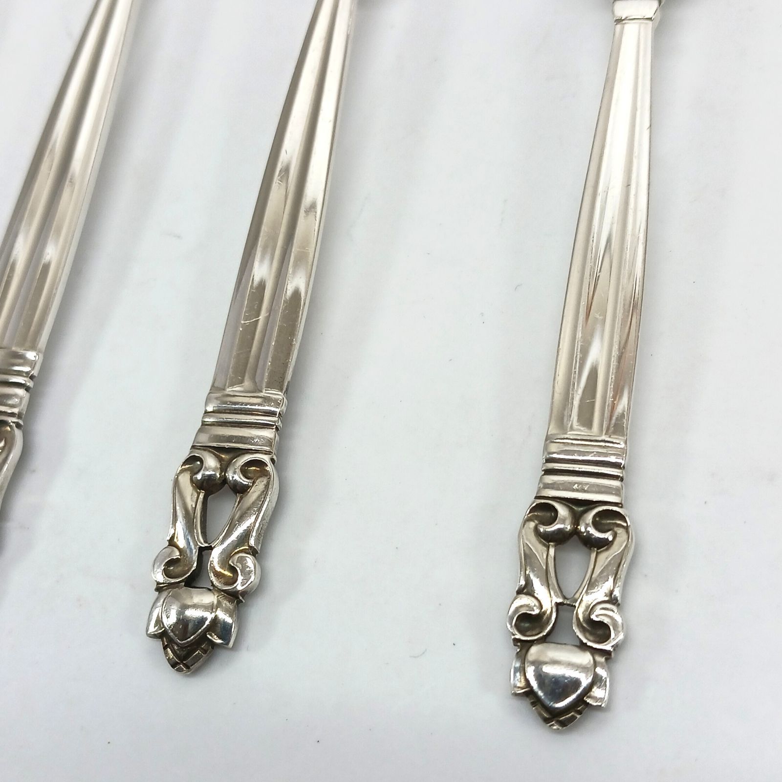 Georg Jensen ジョージジェンセン ACORN エコーン カトラリー 4本